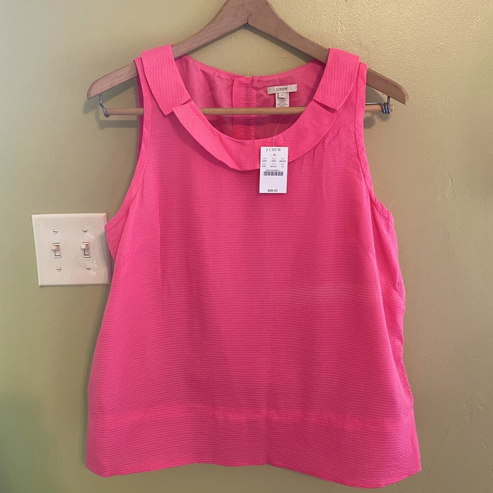 J. Crew silk top
